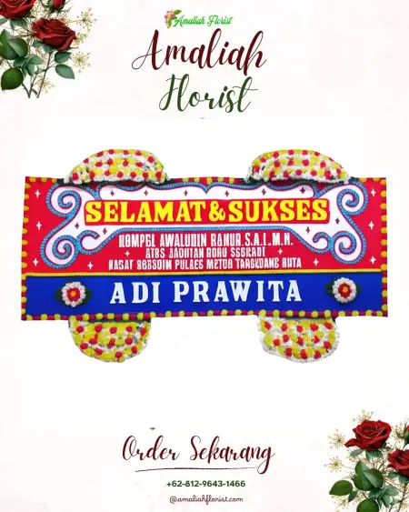Papan Bunga Ucapan Selamat Rembiga